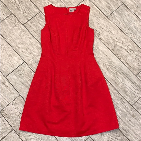 ASOS Tulip Dress in Butterfly Textured Fabric - Picture 5 of 9